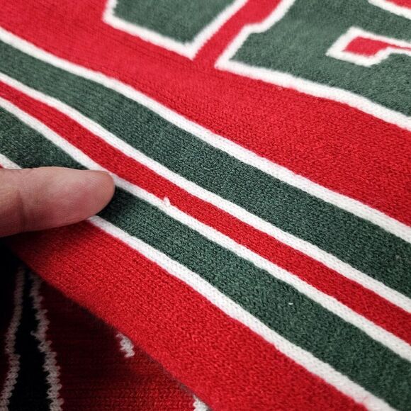 Minnesota Wild Year 2000 Scarf Maroon / Green Knit Hockey Fan Bergundy NHL - Picture 2 of 6